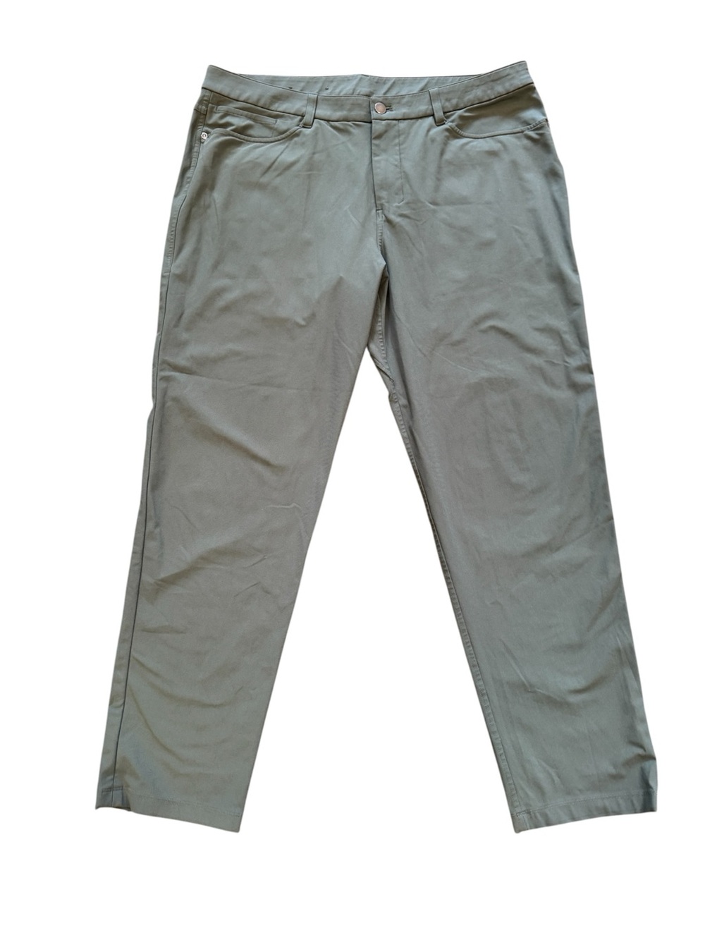 Lululemon ABC Pants Mens 36 Green Performance Travel Golf Hiking